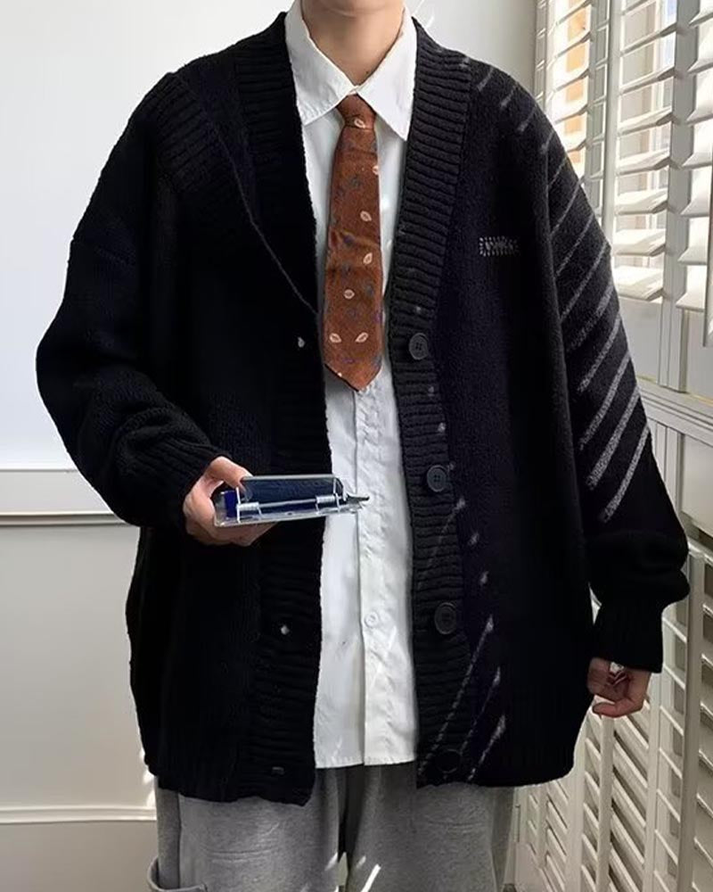 【Jeunife】 ニットカーディガン