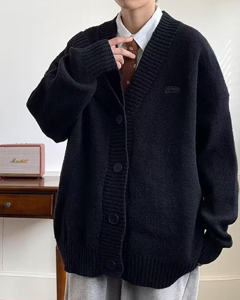 【Jeunife】 ニットカーディガン