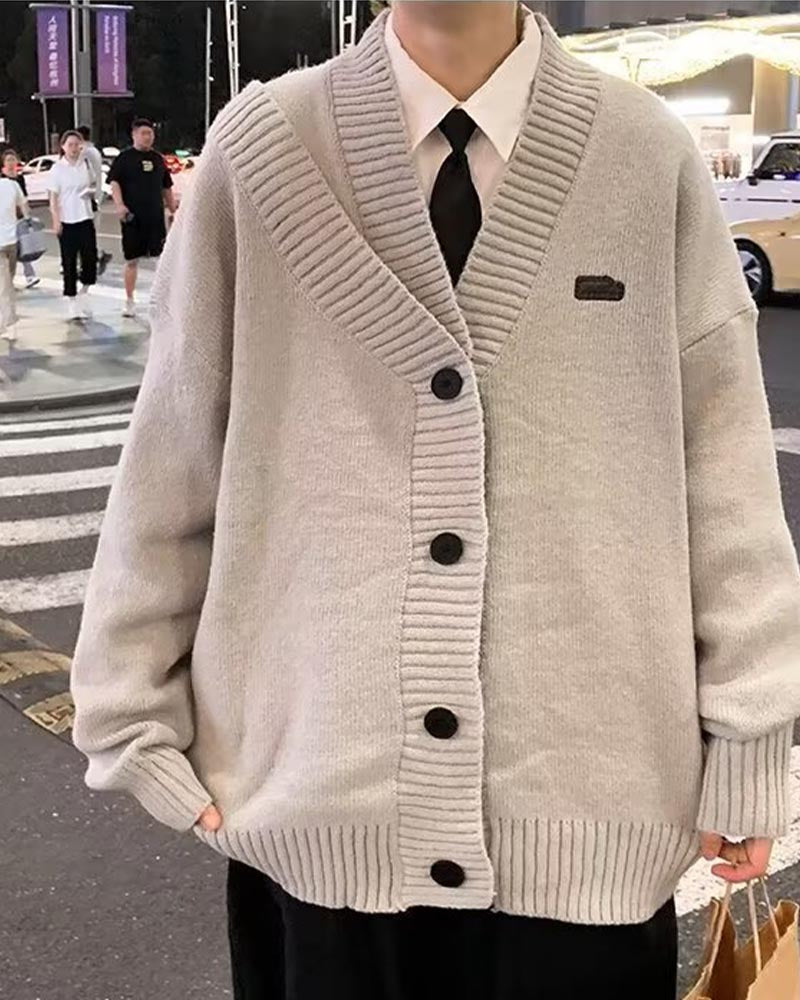 【Jeunife】 ニットカーディガン