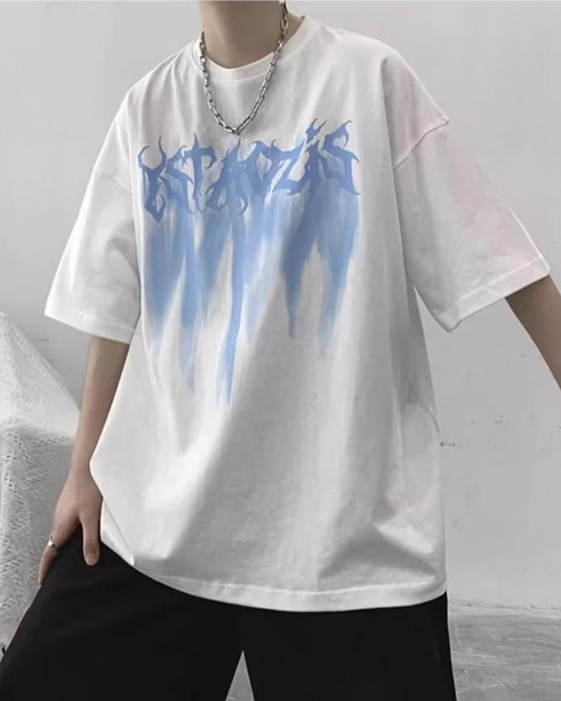 【Jeunife】 ロゴモチーフ半袖Tシャツ